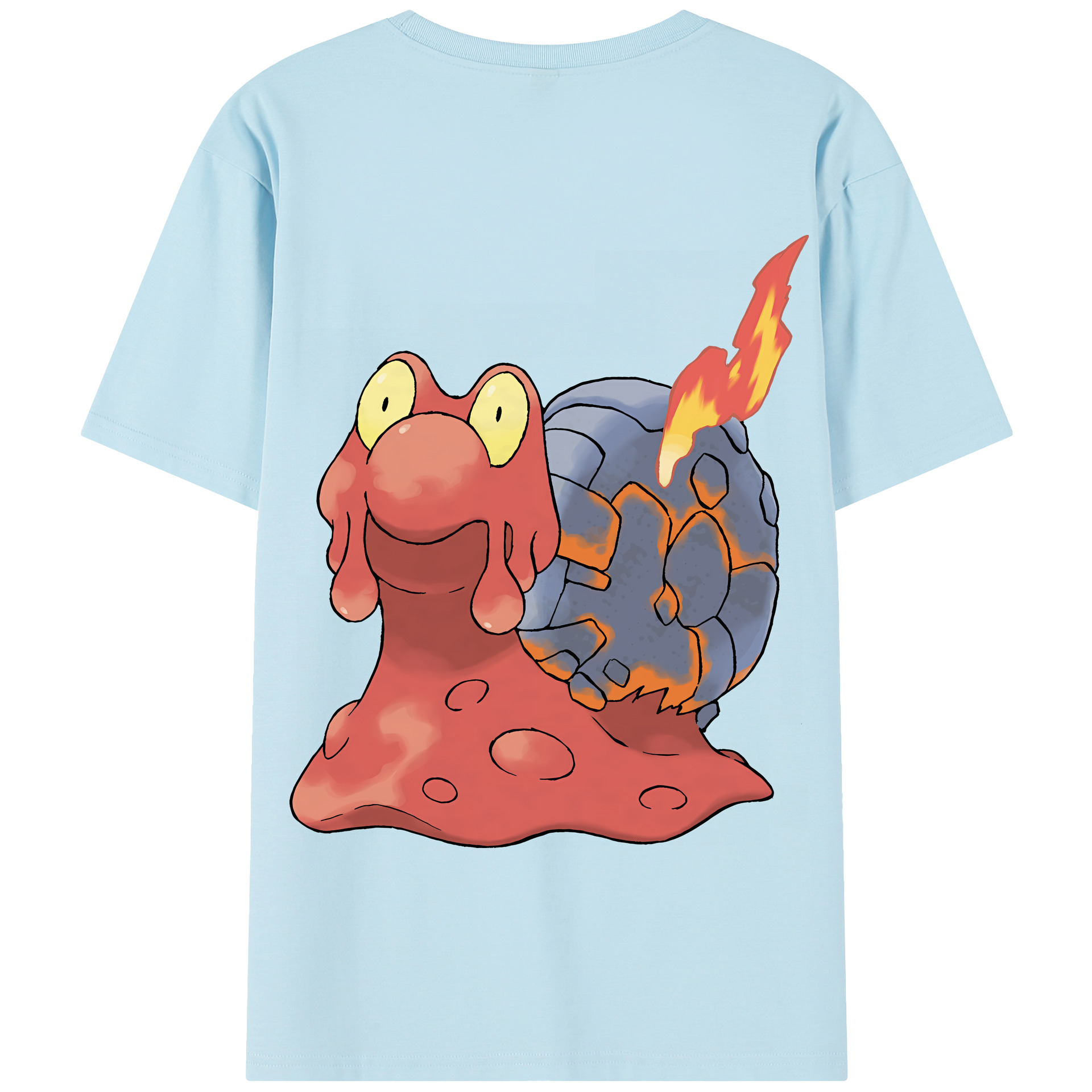 （画像用） ポケットモンスター Pokémon 綿100％半袖Tシャツ（背面プリント）